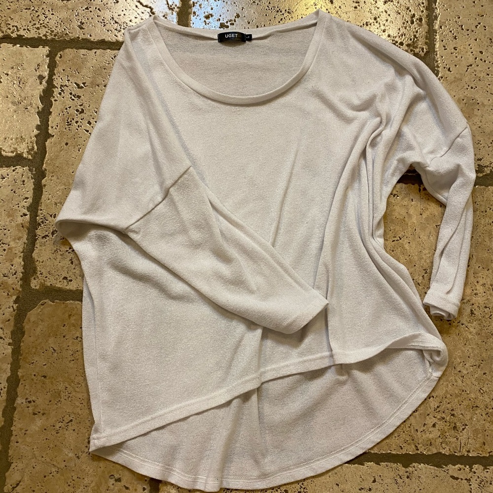 Off white dolman sweater